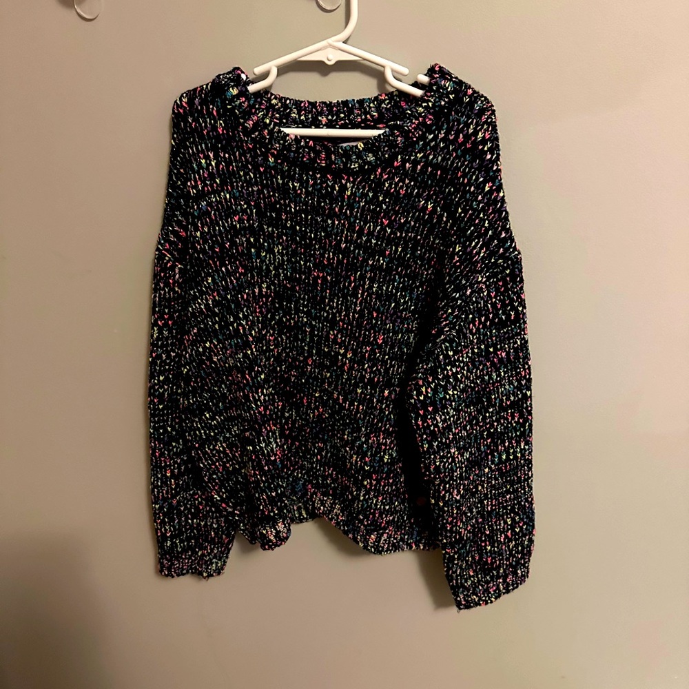 Justice medium sweater multi colored